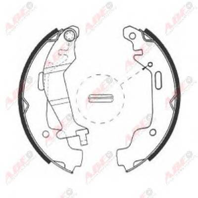 ABE C0X014ABE Комплект тормозных колодок