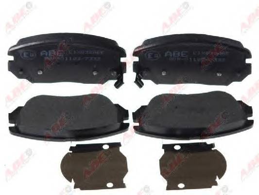 ABE C1X038ABE Комплект тормозных колодок