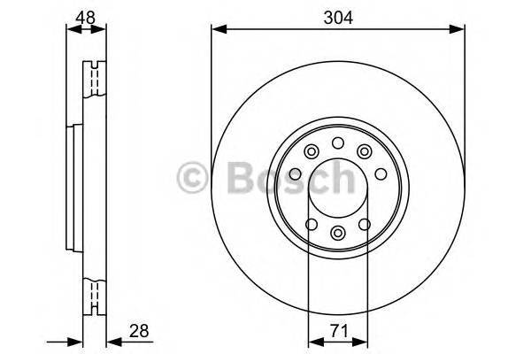 BOSCH 0986479C53 TARCZA HAM. CITROEN P. C5/JUMPY 1,6-2,0 07- POWLEK... BOSCH 0986479C53 TARCZA HAM. CITROEN P. C5/JUMPY 1,6-2,0 07- POWLEK...