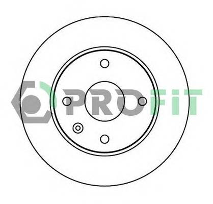 PROFIT 5010-2003 Диск гальмівний PROFIT 5010-2003 Диск гальмівний