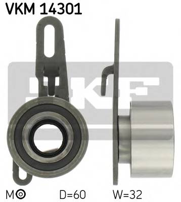 SKF VKM 14301 Натяжний ролик, ремінь ГРМ SKF VKM 14301 Натяжний ролик, ремінь ГРМ