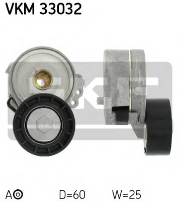 SKF VKM 33032 Натяжной ролик, поликлинов