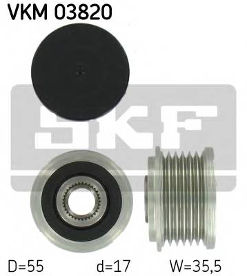 SKF VKM 03820 Механізм вільного ходу ген�...