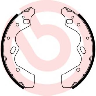 BREMBO S 49 520 Комплект тормозных колодок