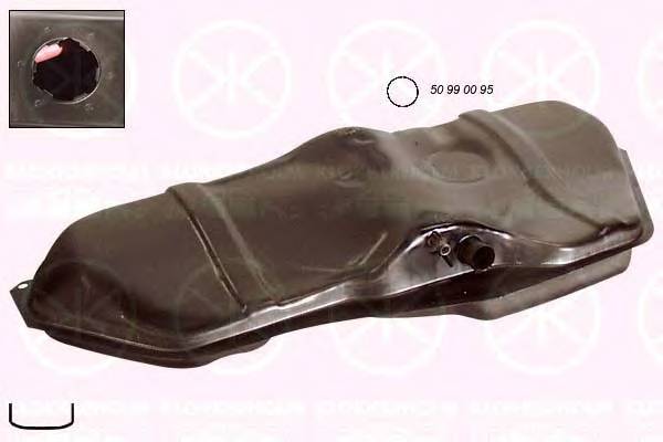 KLOKKERHOLM 5049009 Топливный бак KLOKKERHOLM 5049009 Топливный бак