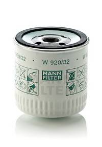 MANN-FILTER W 920/32 Масляный фильтр MANN-FILTER W 920/32 Масляный фильтр