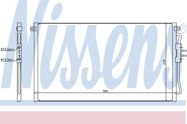 NISSENS 94716 Конденсатор, кондиционер NISSENS 94716 Конденсатор, кондиционер