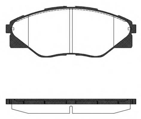 ROADHOUSE 21466.00 Комплект тормозных колодок...