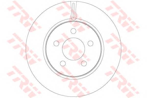 TRW DF6264 Тормозной диск