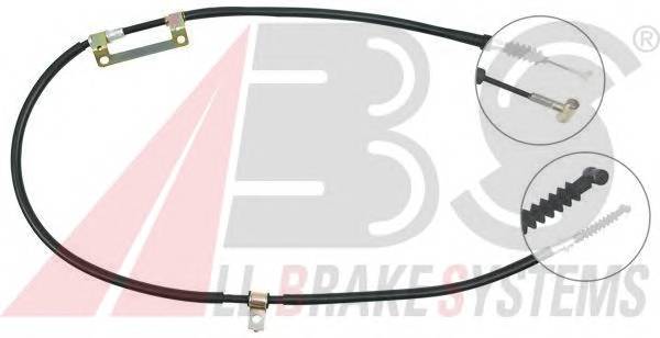 A.B.S. K11258 Трос, стояночная тормозная 