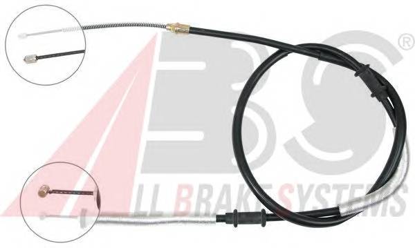 A.B.S. K18047 Трос, стояночная тормозная 