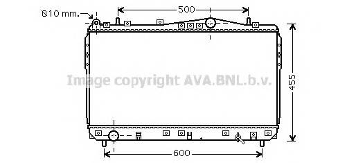 AVA QUALITY COOLING DWA2073 Радиатор, охлаждение двига... AVA QUALITY COOLING DWA2073 Радиатор, охлаждение двига...