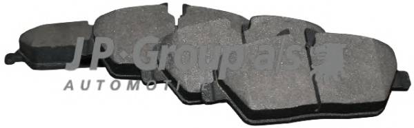 JP GROUP 1463601210 Комплект тормозных колодок