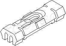 TOPRAN 103 106 Зажим, молдинг / защитная на