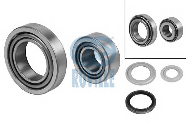 RUVILLE 4076 Комплект подшипника ступиц