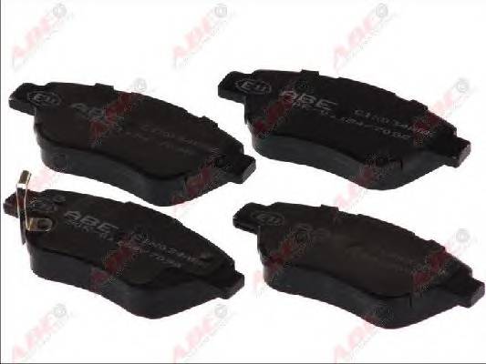 ABE C1X034ABE Комплект тормозных колодок