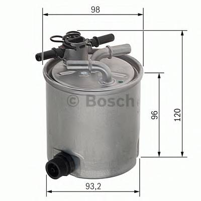 BOSCH F 026 402 019 Топливный фильтр BOSCH F 026 402 019 Топливный фильтр