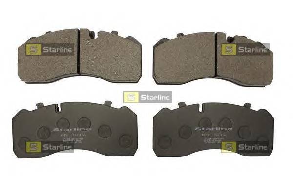 STARLINE BD T012 Комплект гальмівних колодо... STARLINE BD T012 Комплект гальмівних колодо...