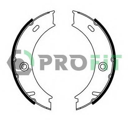 PROFIT 5001-0625 Колодки гальмівні барабанн... PROFIT 5001-0625 Колодки гальмівні барабанн...