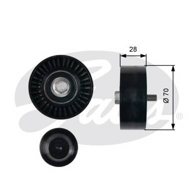 GATES T36430 Паразитний / провідний роли... GATES T36430 Паразитний / провідний роли...