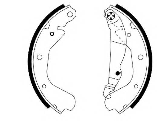 TEXTAR 91033000 Комплект тормозных колодок