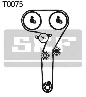 SKF VKMC 05124 Водяной насос + комплект зу... SKF VKMC 05124 Водяной насос + комплект зу...