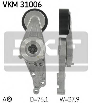 SKF VKM 31006 Натяжной ролик, поликлинов