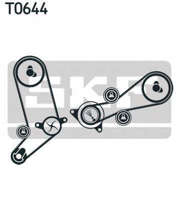 SKF VKMA 01270 Комплект ременя ГРМ SKF VKMA 01270 Комплект ременя ГРМ