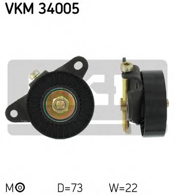 SKF VKM 34005 Натяжной ролик, поликлинов... SKF VKM 34005 Натяжной ролик, поликлинов...