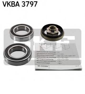 SKF VKBA 3797 Комплект подшипника ступиц