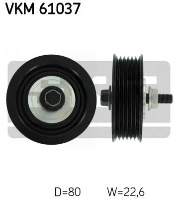 SKF VKM 61037 Паразитний / провідний роли... SKF VKM 61037 Паразитний / провідний роли...
