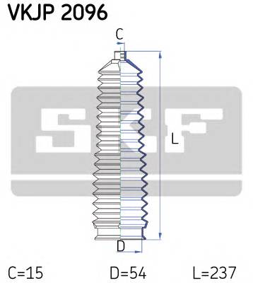 SKF VKJP 2096 Комплект пылника, рулевое у