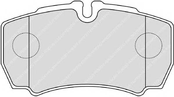 FERODO FVR4140 Комплект тормозных колодок...