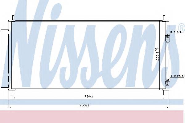 NISSENS 940240 Конденсатор, кондиционер