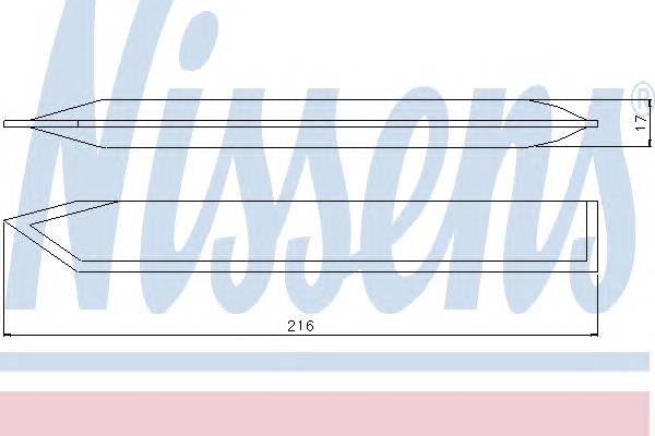 NISSENS 95348 Осушитель, кондиционер