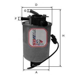 SOFIMA S 4018 NR Топливный фильтр