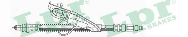 LPR 6T46780 Тормозной шланг LPR 6T46780 Тормозной шланг