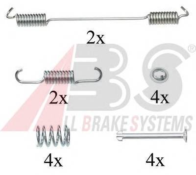 A.B.S. 0796Q Комплектующие, тормозная к...