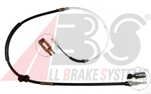 A.B.S. K10086 Трос, стояночная тормозная 