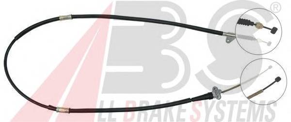 A.B.S. K16047 Трос, стояночная тормозная 