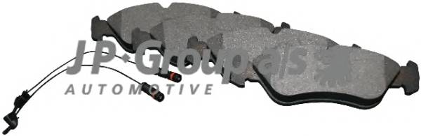 JP GROUP 1163705510 Комплект тормозных колодок