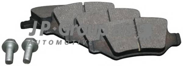 JP GROUP 1363701410 Комплект тормозных колодок