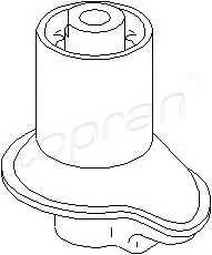 TOPRAN 102 823 Втулка, балка моста
