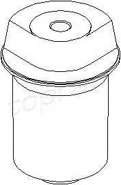 TOPRAN 205 826 Втулка, балка моста