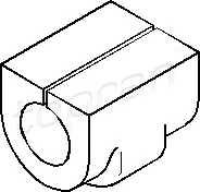 TOPRAN 500 333 Опора, стабілізатор