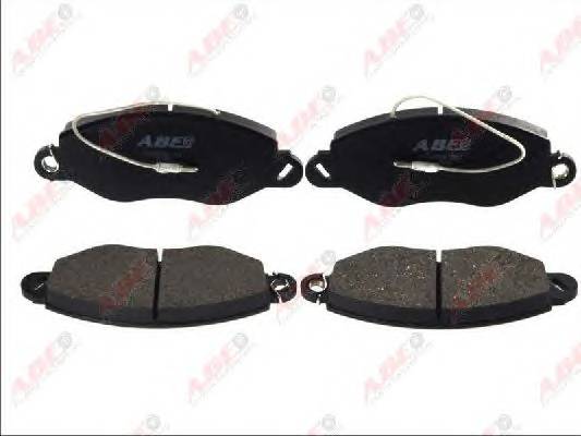 ABE C11087ABE Комплект тормозных колодок