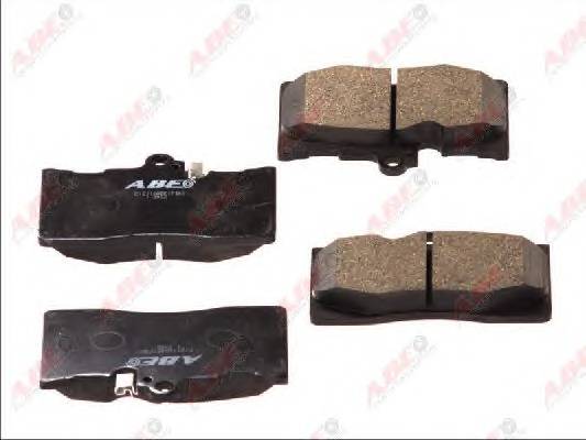 ABE C12116ABE Комплект тормозных колодок
