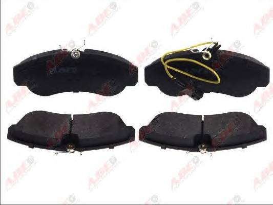 ABE C1F044ABE Комплект тормозных колодок...