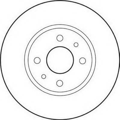 JURID 562178JC Тормозной диск