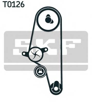 SKF VKMC 01107 Водяной насос + комплект зу... SKF VKMC 01107 Водяной насос + комплект зу...